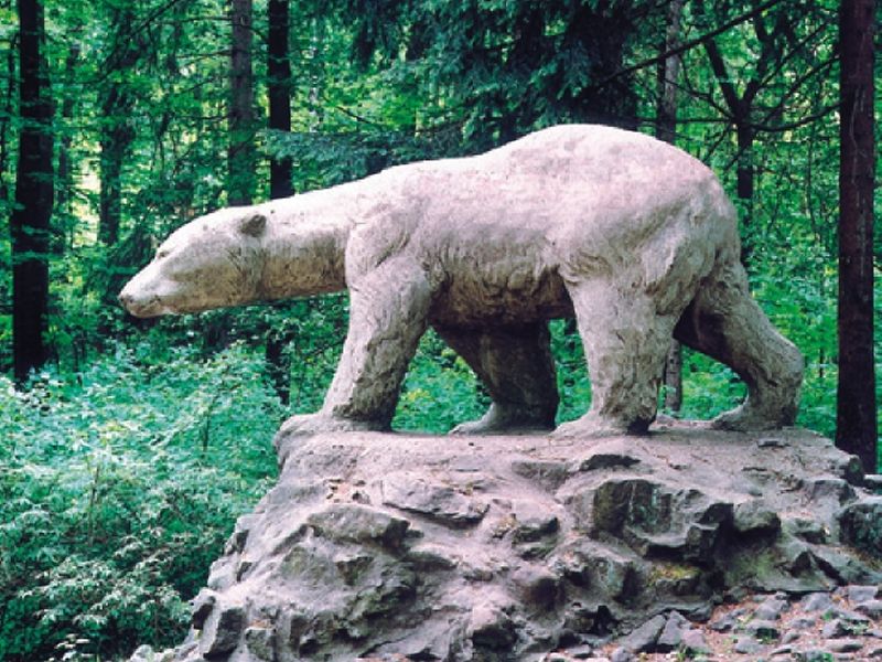 Rzeźba Niedźwiedzia